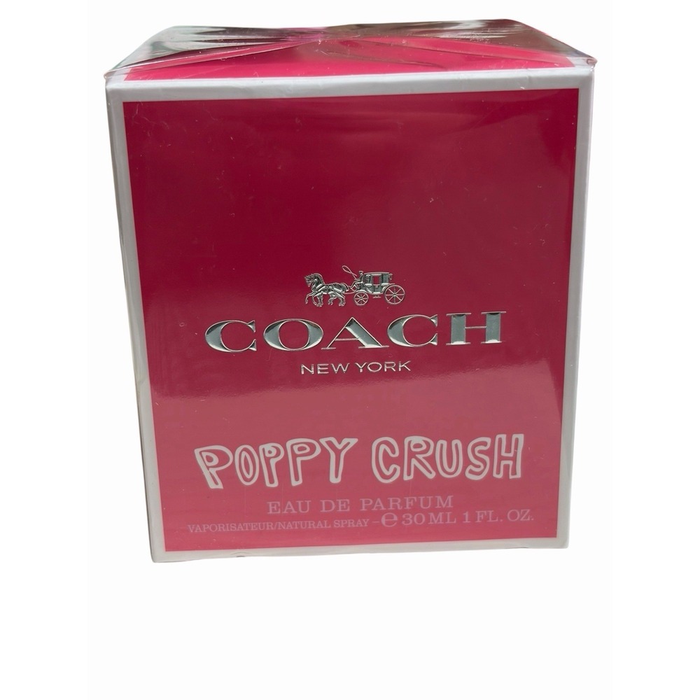 COACH New York Poppy Crush Eau De Parfum Spray EDP Perfume 1 fl.Oz. 30 ml. NWB